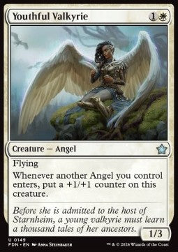 Youthful Valkyrie FDN-149 Uncommon Near Mint Englisch
