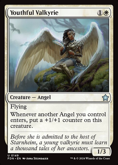 Youthful Valkyrie FDN-149 Uncommon Near Mint Englisch