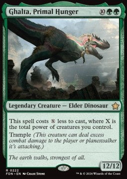 Ghalta der Urhunger FDN-222 Rare Excellent Deutsch Foil