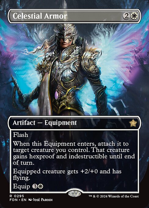Celestial Armor XFDN-295 Rare Near Mint Englisch Foil