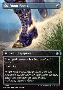 Swiftfoot Boots XFDN-355 Uncommon Near Mint Englisch Foil