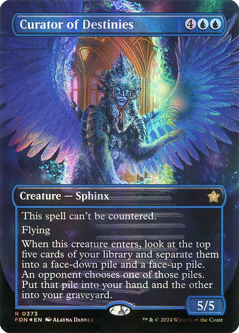 Curator of Destinies XFDN-373 Rare Near Mint Englisch Foil