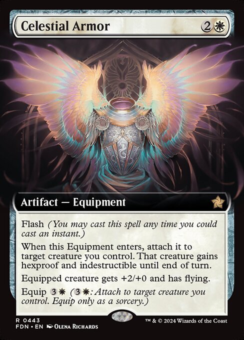 Celestial Armor XFDN-443 Rare Near Mint Englisch Foil