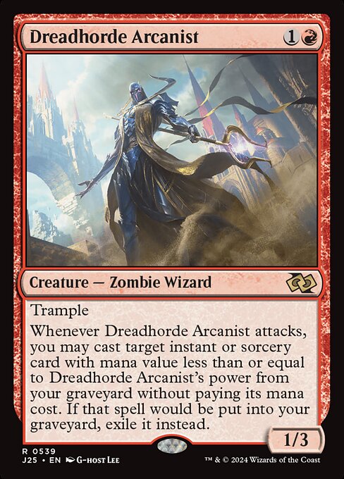 Dreadhorde Arcanist J25-539 Rare Near Mint Englisch