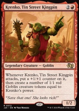 Krenko, Tin Street Kingpin J25-572 Rare Excellent Englisch