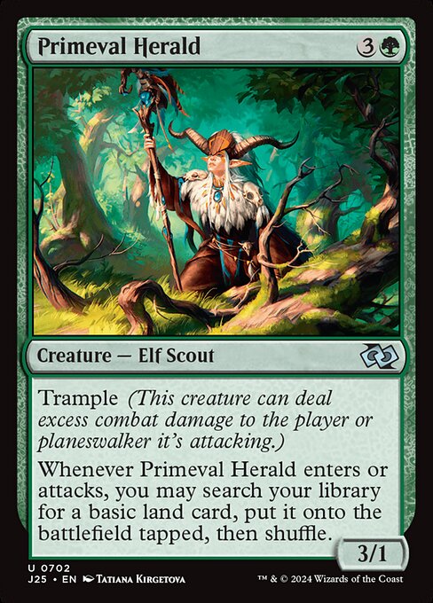 Primeval Herald J25-702 Uncommon Near Mint Englisch