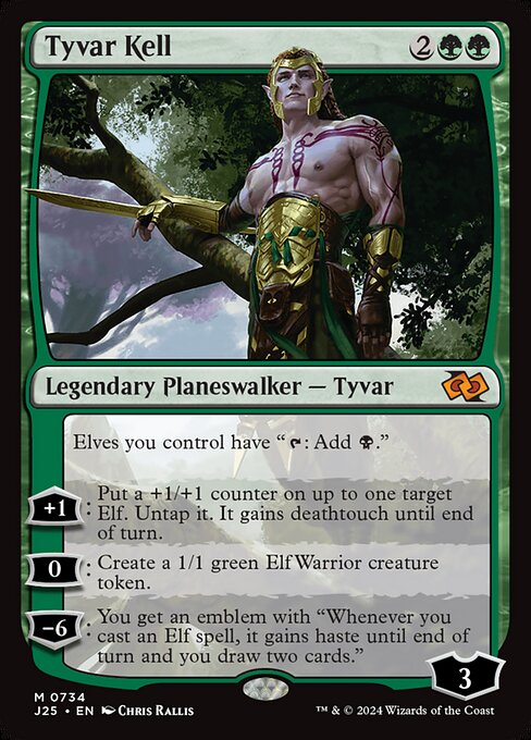 Tyvar Kell J25-734 Mythic Near Mint Englisch