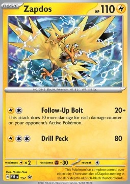 Zapdos SVP-157 Promo Excellent Deutsch