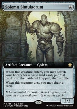 Solemn Simulacrum BABP-729 Rare Near Mint Englisch Foil