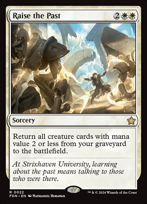 Raise the Past FDN-22 Rare Excellent Englisch Foil