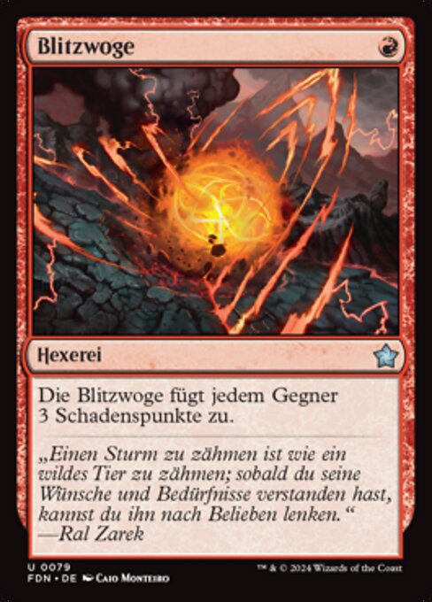 Blitzwoge FDN-79 Uncommon Near Mint Deutsch