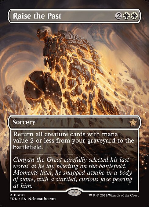 Raise the Past XFDN-300 Rare Near Mint Englisch Foil