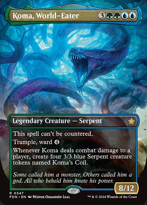 Koma, World-Eater XFDN-347 Rare Near Mint Englisch