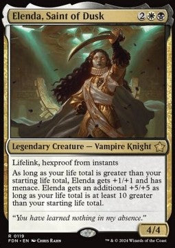 Elenda, Saint of Dusk FDN-119 Rare Excellent Englisch