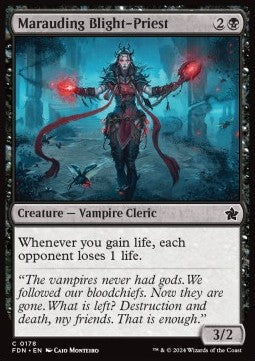 Marauding Blight-Priest FDN-178 Common Near Mint Englisch Foil