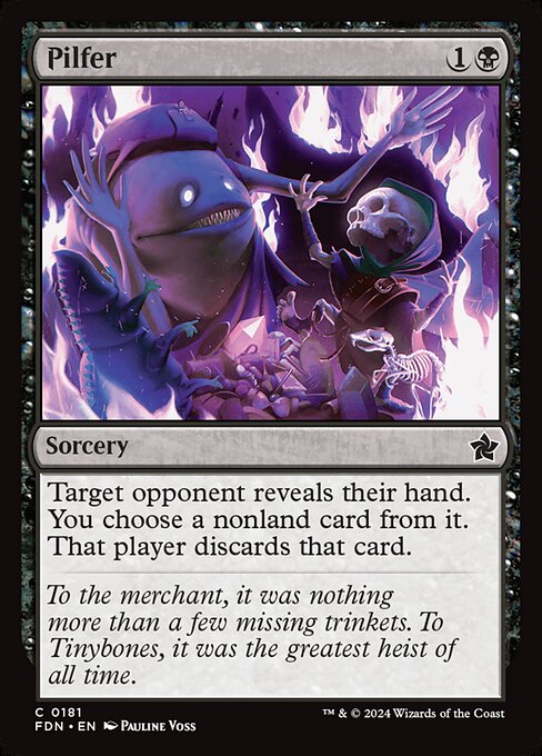 Pilfer FDN-181 Common Near Mint Englisch Foil