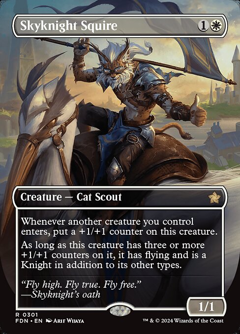 Skyknight Squire XFDN-301 Rare Near Mint Englisch