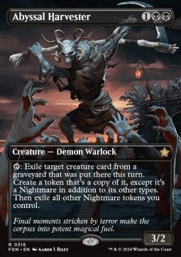 Abyssal Harvester XFDN-316 Rare Near Mint Englisch Foil