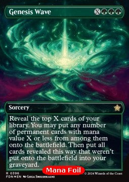 Genesis Wave XFDN-396 Rare Excellent Englisch Foil