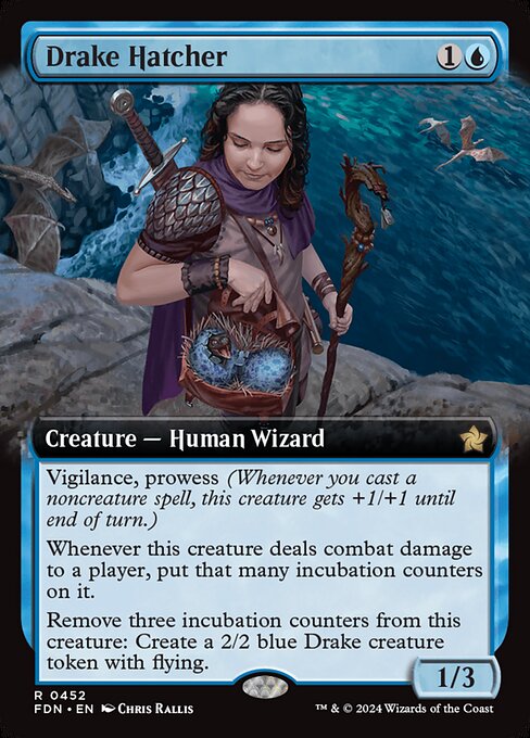 Drake Hatcher XFDN-452 Rare Excellent Englisch