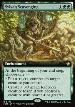 Sylvan Scavenging XFDN-475 Rare Near Mint Englisch Foil