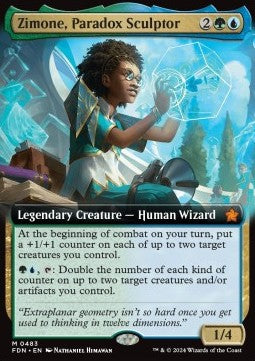 Zimone, Paradox Sculptor XFDN-483 Mythic Near Mint Englisch