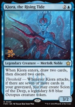Kiora, Welle der Gezeiten PFDN-45 Rare Near Mint Deutsch Foil