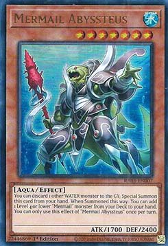 Nixenrüstung Abyssteus (V.2) RA03-007 Ultra Rare Near Mint Deutsch 1. Auflage