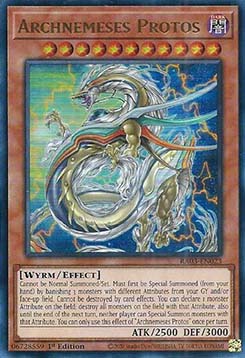 Oberster Todfeind Protos (V.2) RA03-023 Ultra Rare Near Mint Deutsch 1. Auflage