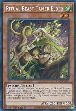 Ritual Beast Tamer Elder RA03-012 Secret Rare Near Mint Englisch 1. Auflage