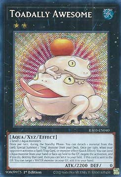 Krötellig umwerfend (V.3) RA03-040 Secret Rare Near Mint Deutsch 1. Auflage