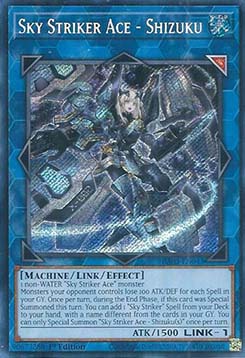 Himmelsjäger-Ass - Shizuku (V.3) RA03-043 Secret Rare Near Mint Deutsch 1. Auflage