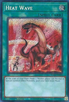 Hitzewelle (V.3) RA03-058 Secret Rare Near Mint Deutsch 1. Auflage