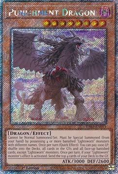 Bestrafungsdrache (V.4) RA03-015 Platinum Secret Rare Near Mint Deutsch 1. Auflage
