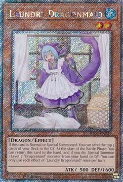 Wäsche-Drachenmädchen (V.4) RA03-021 Platinum Secret Rare Near Mint Deutsch 1. Auflage
