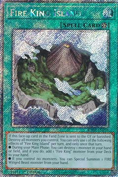 Insel des Feuerkönigs (V.4) RA03-059 Platinum Secret Rare Near Mint Deutsch 1. Auflage