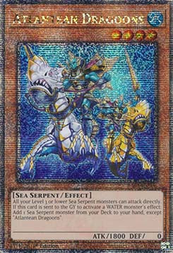 Atlantische Dragoner (V.5) RA03-006 Quarter Century Secret Rare Near Mint Deutsch 1. Auflage
