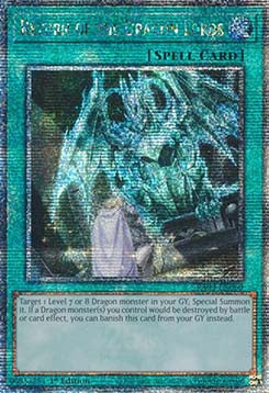 Rückkehr der Drachenherren (V.5) RA03-060 Quarter Century Secret Rare Near Mint Deutsch 1. Auflage