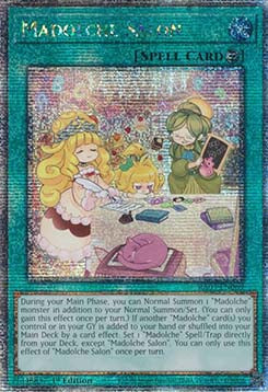 Magidolce-Salon (V.5) RA03-069 Quarter Century Secret Rare Near Mint Deutsch 1. Auflage