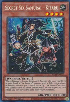 Geheime Sechs Samurai - Kizaru (V.6) RA03-017 Collectors Rare Near Mint Deutsch 1. Auflage