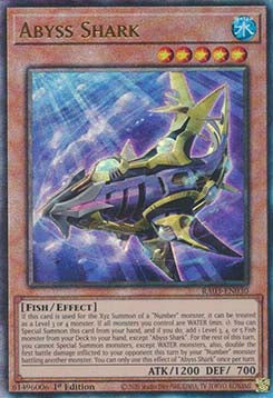 Abgrundhai (V.7) RA03-030 Ultimate Rare Near Mint Deutsch 1. Auflage