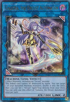 Galatea, der Orcust-Automat (V.7) RA03-044 Ultimate Rare Light Played Deutsch 1. Auflage