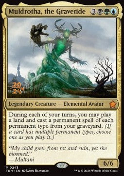 Muldrotha, the Gravetide PFDN-243 Mythic Near Mint Englisch Foil
