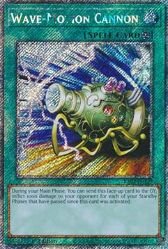 Wellenbewegungskanone (V.1) RA03-127 Platinum Secret Rare Near Mint Deutsch 1. Auflage