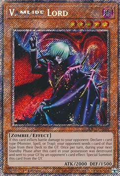 Vampirlord (V.1) RA03-128 Platinum Secret Rare Near Mint Deutsch 1. Auflage
