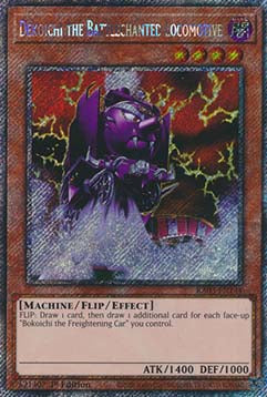 Dekoichi, die Kampfdampflok (V.1) RA03-144 Platinum Secret Rare Near Mint Deutsch 1. Auflage