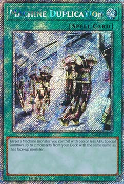 Maschinenduplizierung (V.1) RA03-145 Platinum Secret Rare Near Mint Deutsch 1. Auflage