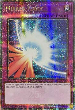 Spiegelkraft (V.2) RA03-093 Quarter Century Secret Rare Near Mint Deutsch 1. Auflage