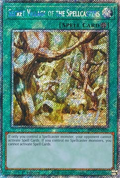 Geheimes Dorf der Hexer (V.1) RA03-209 Platinum Secret Rare Near Mint Deutsch 1. Auflage
