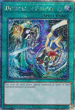 Dimensionsfusion (V.2) RA03-136 Quarter Century Secret Rare Near Mint Deutsch 1. Auflage